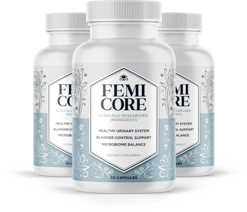 Femicore 3-bottle package, 90-day supply